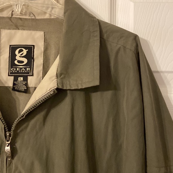 GEAR for sports Man Jacket size XL excellent condition color sage green - Picture 3 of 16